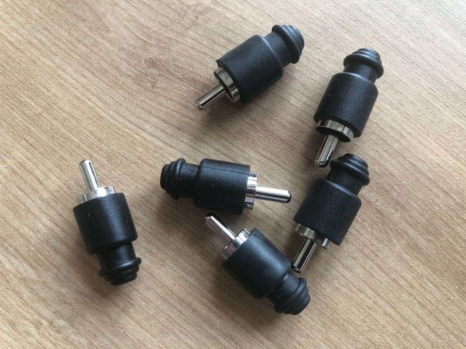 RCA Cinch Audio Endkappen für Mischpult DJ Mixer in Gera