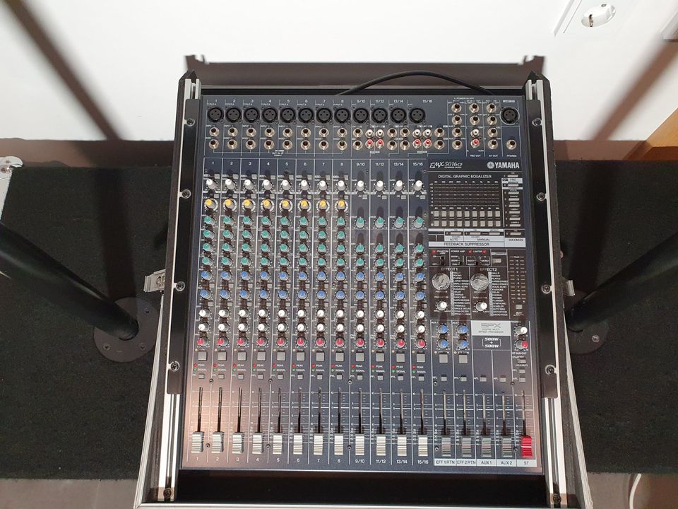 Yamaha AX15 PA + Yamaha EMX 5016CF Powermischer in Rotenburg (Wümme)