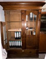 Bücherschrank Vitrine Jugendstil Eiche um 1910 ***reduziert*** Östliche Vorstadt - Hulsberg Vorschau