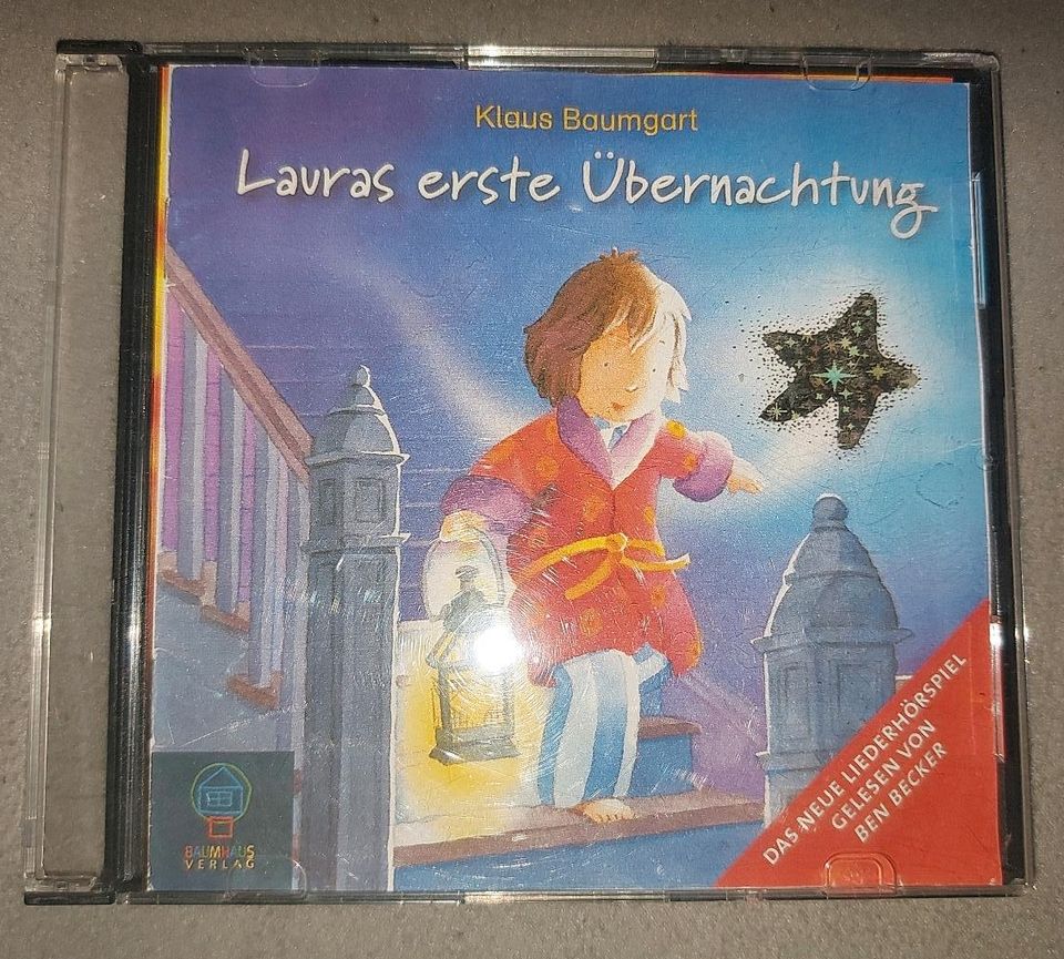 Hörbücher 4 CD in kleinem Koffer Lauras Stern in Ötzingen