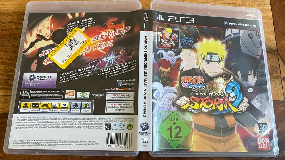 Playstation 3 Spiele Naruto One Piece Fifa in Frankfurt am Main
