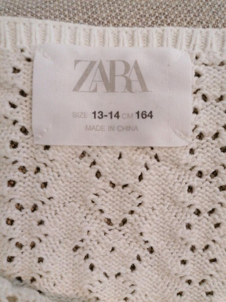 Zara ++ Top Häkel-Top kurz Baumwolle Gr. 164 in Berlin
