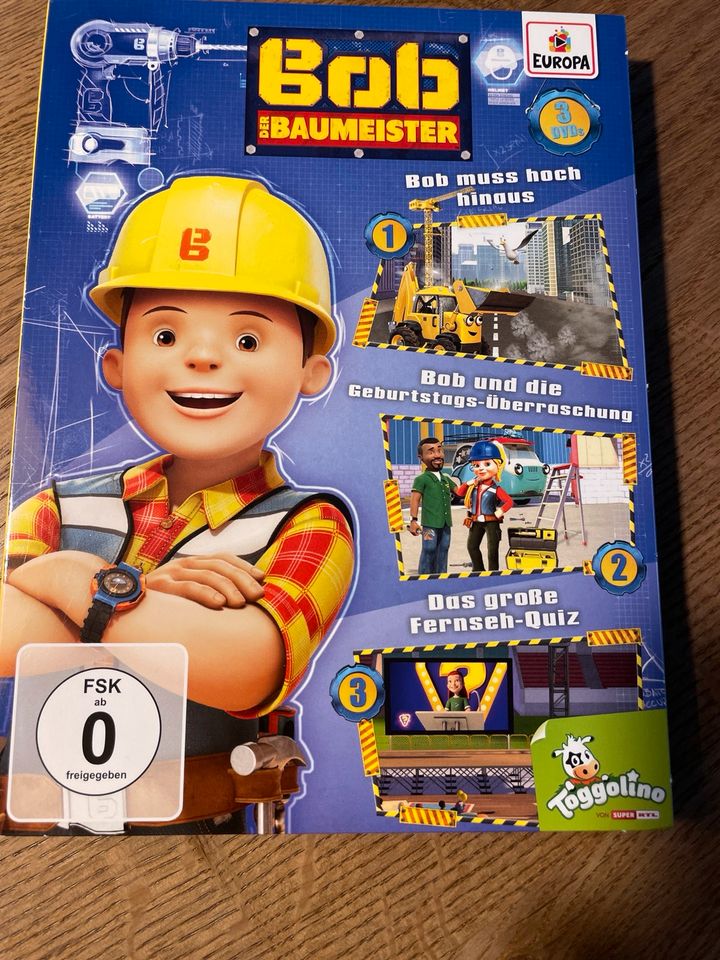 Bob der Baumeister DVD mit Folge 1 - 3 in Großwallstadt