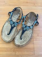 Designer hochwertige Sandalen 40 Alberta ferretti Strass Steine Sachsen - Radebeul Vorschau