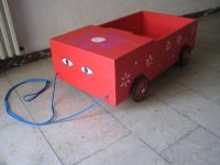 Kinderbollerwagen Wagen Auto für Kinder aus Holz Nordrhein-Westfalen - Netphen Vorschau