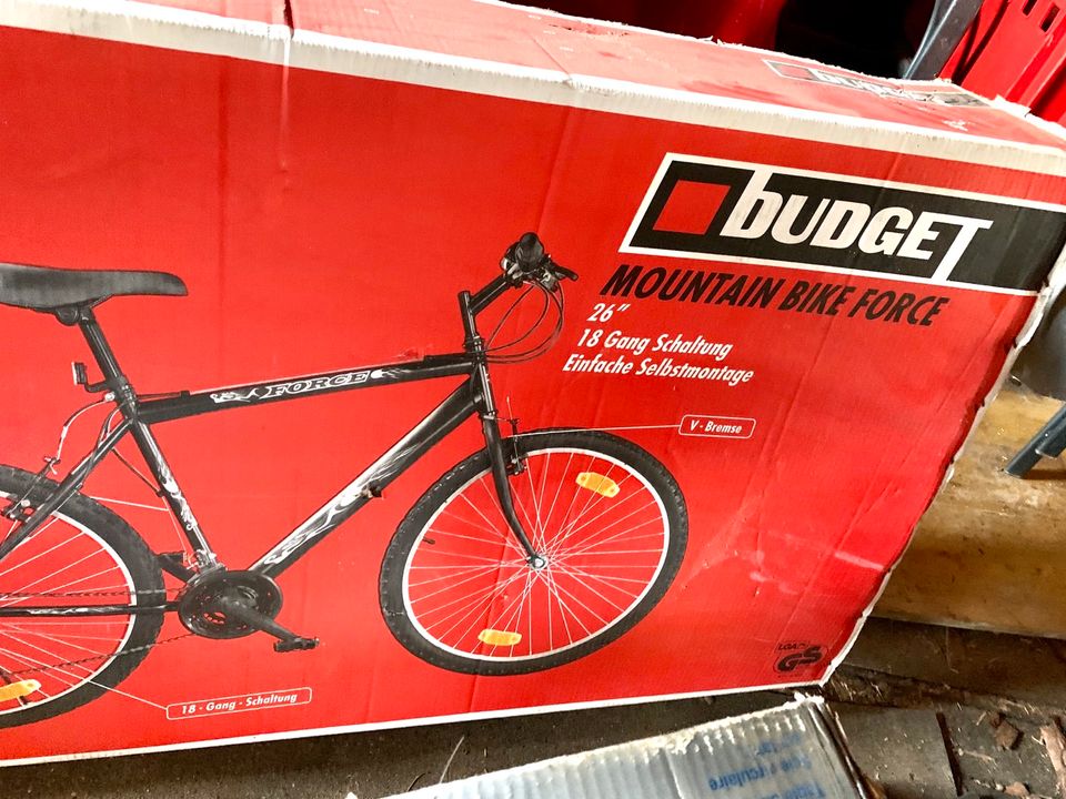 Budget 26 zoll Mountain-bike kids Jungs OVP Fahrrad im Karton in Ulm