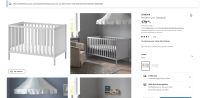 IKEA SUNDVIK Babybett Kinderbett, grau, 70x140 cm mit Matratze Kr. München - Putzbrunn Vorschau