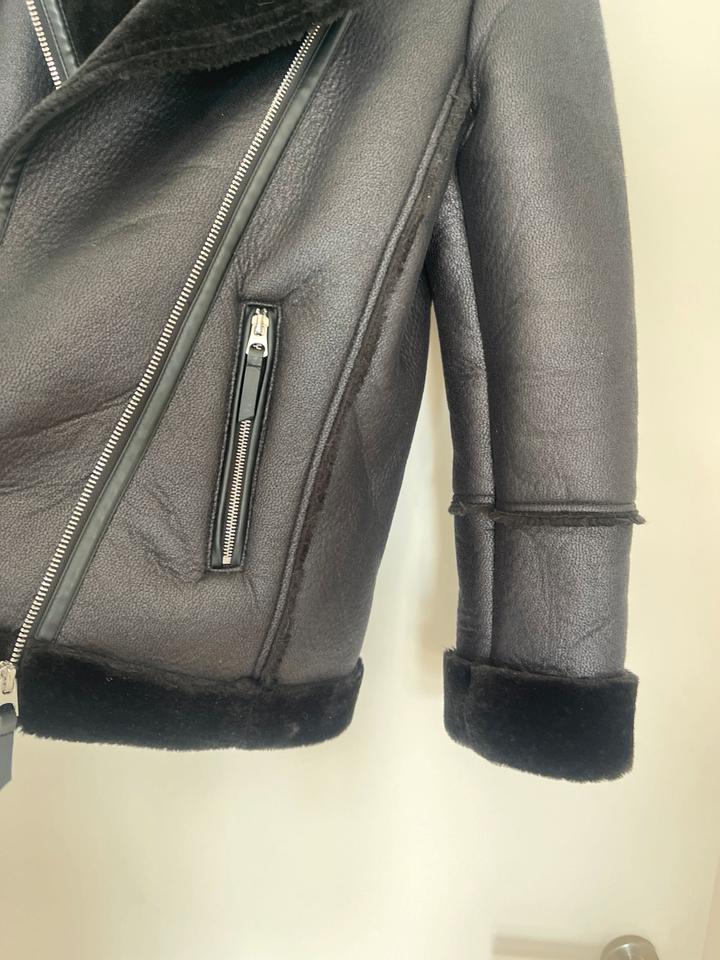 Gefütterte “Biker” Jacke Winterjacke Gr. S von Stradivarius in München