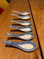 Asiatischer Suppenlöffel blau weiß 6 Stück chinesisch Baden Reis Niedersachsen - Gilten Vorschau