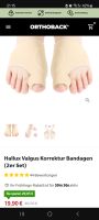 *NEU* Orthoback Hallux Valgus Korrektur-Bandagen 39-41 Bayern - Eschlkam Vorschau