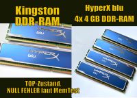 16 GB (4x 4 GB DDR-RAM-Arbeitsspeicher Kingston HyperX blu) Rheinland-Pfalz - Mainz Vorschau