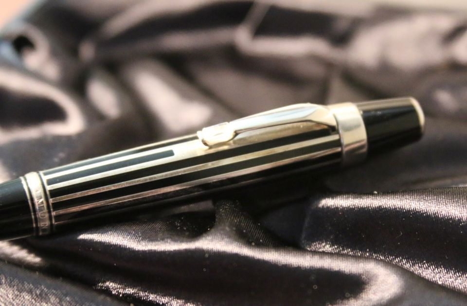 Montblanc Bohème Platinum Plated Line  Ballpoint Pen in Koblenz