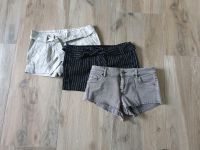 Hotpants Shorts Chino Hose Jeans schwarz grau beige Größe 36 Hessen - Ebersburg Vorschau