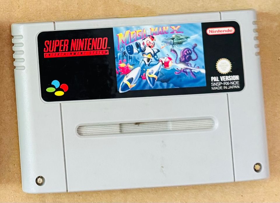 Mega Man X SNES Spiel Super Nintendo in Berlin