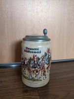 Bierkrug "Brauerei Mittenwald" mit Zinndeckel Nordrhein-Westfalen - Mönchengladbach Vorschau