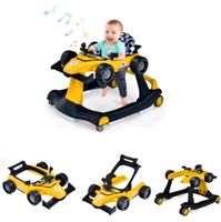 DREAMADE Baby Walker, 4-in-1 Car-Shaped Walker with Adjustable Nordrhein-Westfalen - Rheine Vorschau