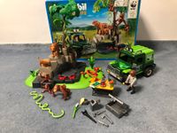 Playmobil 5274 WWF Geländewagen bei Tigern u. Orang-Utans Nordrhein-Westfalen - Kleve Vorschau