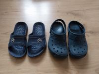 Schuhe crocs + Badeschlappen blau Größe 29 Bayern - Kümmersbruck Vorschau