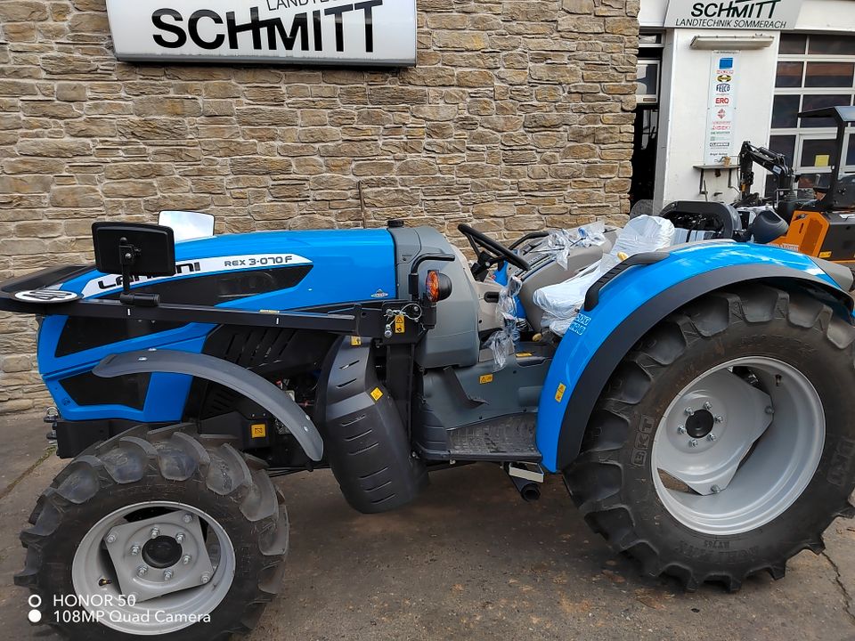 Landini REX 75 Plantagentraktor / Allrad  Stage 5  NEU Obstbautraktor in Sommerach