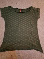 Grünes Shirt h&m Gr 36 Sachsen - Großenhain Vorschau