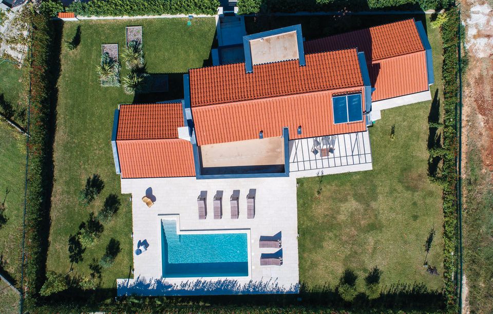 Ferienhaus mit Pool in Valbandon (Kroatien) für 8 Personen in München