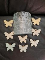 Deko Glas mit 8 Schmetterlingen butterfly Streudeko Sommer Deko Duisburg - Walsum Vorschau