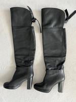 Damen Overknee Stiefel von UNISA, echt Leder, schwarz, Gr. 38 München - Bogenhausen Vorschau