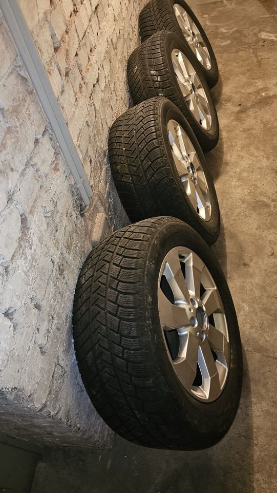 255-55 R18 Alufelgen Mit Michelin M+S Reifen mit ca 6,5mm in Marl