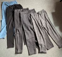 Lange Hosen Jeans Stoffhose schwarz, blau, grau-weiß kariert Hannover - Misburg-Anderten Vorschau