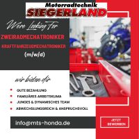 Job, Vollzeit, Zweiradmechaniker, Zweiradmechanikerin Nordrhein-Westfalen - Neunkirchen Siegerland Vorschau