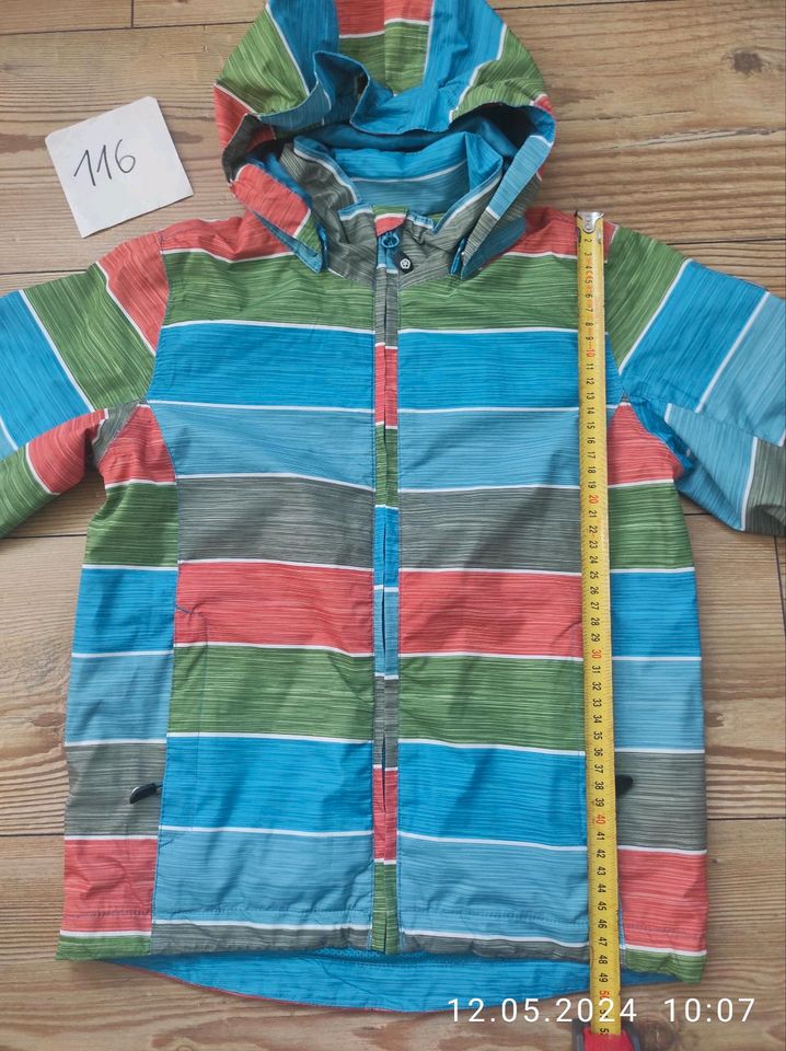 Regenjacke, leichte Windjacke, Funktionsjacke,Color Kids, Gr. 116 in Zwickau