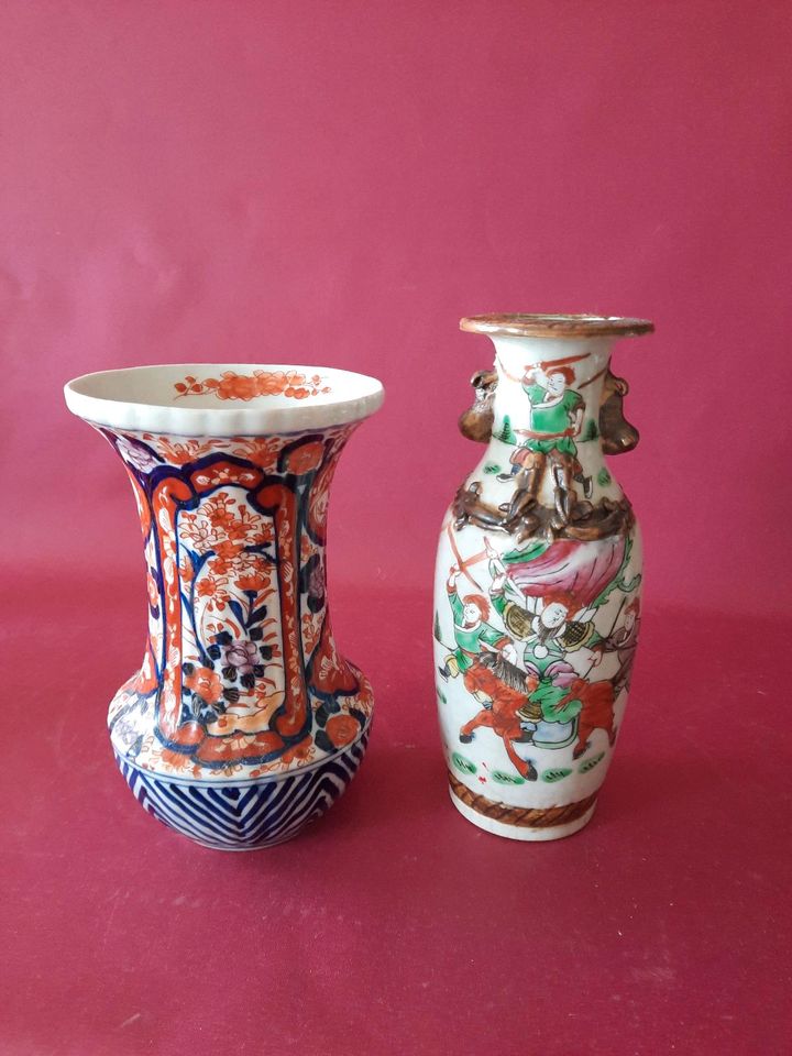 China - Japan 2 Vasen , Handbemalt in Frankfurt am Main