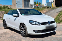 VW Golf Cabrio Oryxweiß Perlmutteffekt Sondermodell Lounge Sachsen-Anhalt - Sangerhausen Vorschau