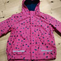 Matschjacke / Regenjacke gefüttert pink Herzen Gr. 116/122 Bayern - Nittendorf  Vorschau