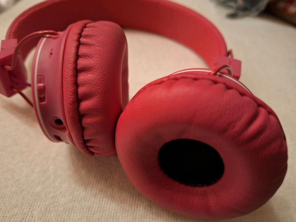 Termichy Kinder Bluetooth Kopfhörer pink in Wertheim