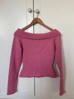 Pinker off-shoulder Pullover von Finesse Größe 36/S Frankfurt am Main - Harheim Vorschau