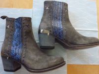 SENDRA ✱ Handmade Western Stiefel Cowboy Boots 38 Leder Grau NEU! Pankow - Prenzlauer Berg Vorschau