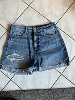 Shorts blau used-Look H&M Größe 40 Hessen - Elz Vorschau