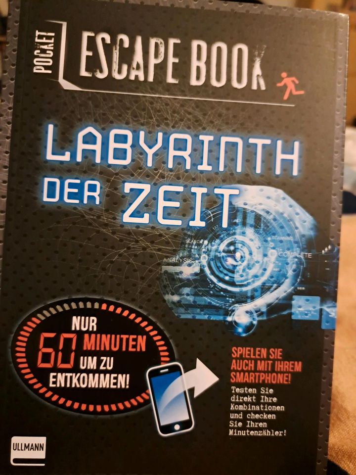 Labyrinth der Zeit Escape Room Buch neu in Dortmund