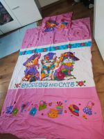 Kinder Bettwäsche Pink Katze 155x220 Bayern - Hohenwart Vorschau