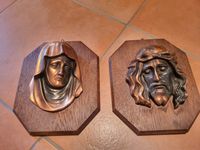 Jesus und Maria - Wandbilder - Kupfer auf Holz - 20 x 16 cm Berlin - Schöneberg Vorschau