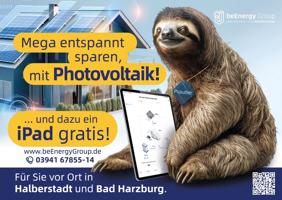 Photovoltaik für Einfamilienhaus - Speicher, Wallbox, Ersatzstrom in Blankenburg (Harz)