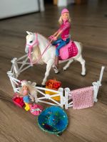 Mattel Barbie mit  Tochter und Traumpferd mit viel Zubehör Saarland - Merzig Vorschau