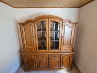 Anbauwand Holz Schrank Vitrine Sachsen-Anhalt - Salzatal Vorschau