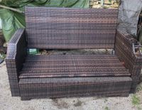 Verschenke Gartencouch Sofa rattanoptik Outdoor braun Bett Bayern - Burglengenfeld Vorschau