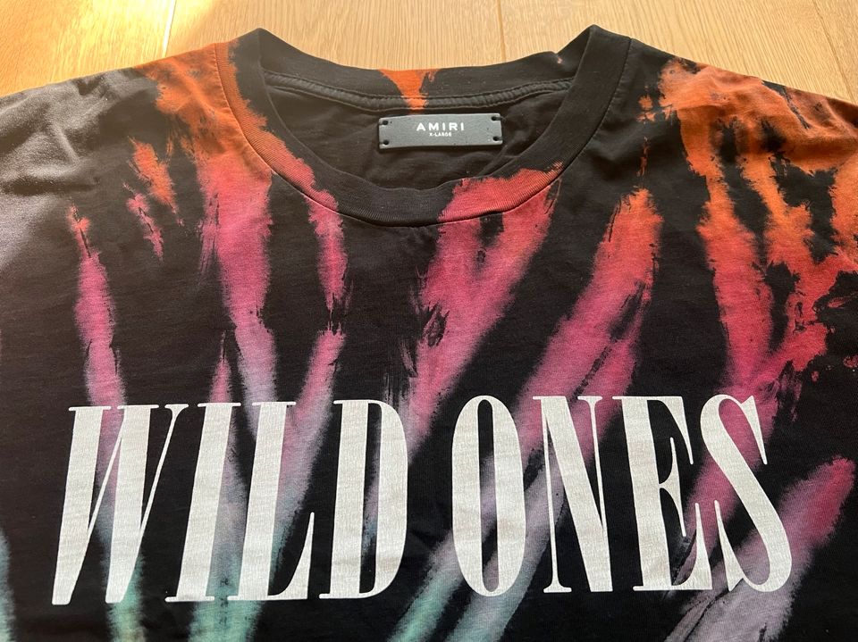 Amiri „Wild Ones“ T-Shirt XL in Witten