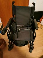 Elektrischer Rollstuhl mit Joystick und zwei  Fußstützen Bayern - Krombach Vorschau