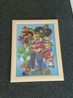 Nintendo Super Mario Bild 3D mit Rahmen Nordrhein-Westfalen - Geilenkirchen Vorschau