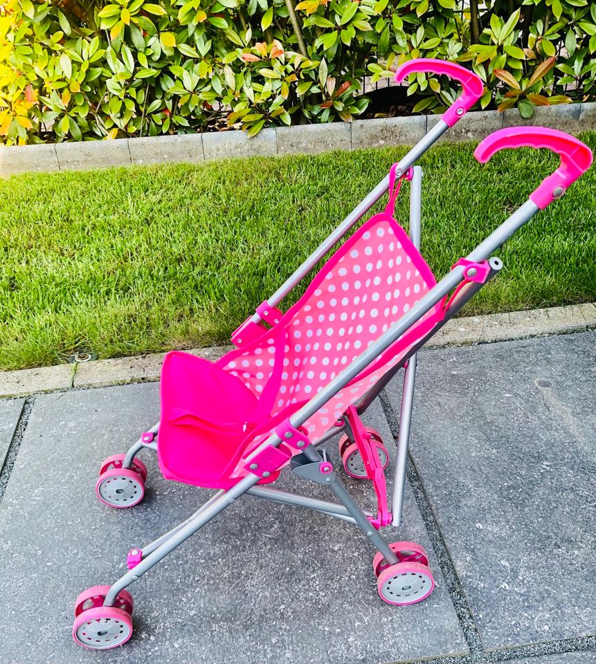 Spiel Puppen buggy pink in Neulußheim