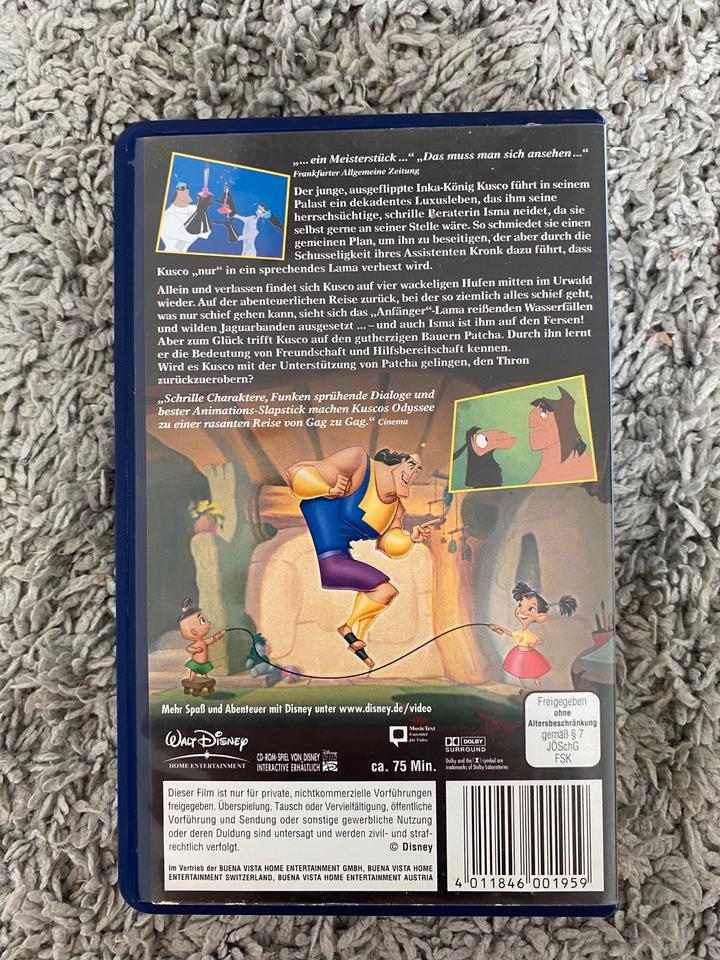 VHS Videokassette Walt Disney ein Königreich für ein Lama in Meschede